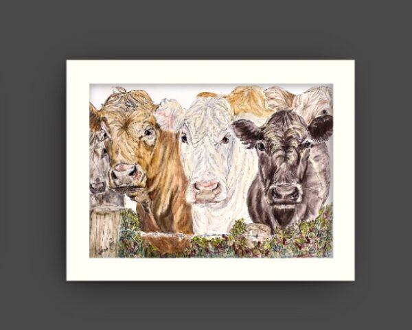 Cow Art Prints - Image 2