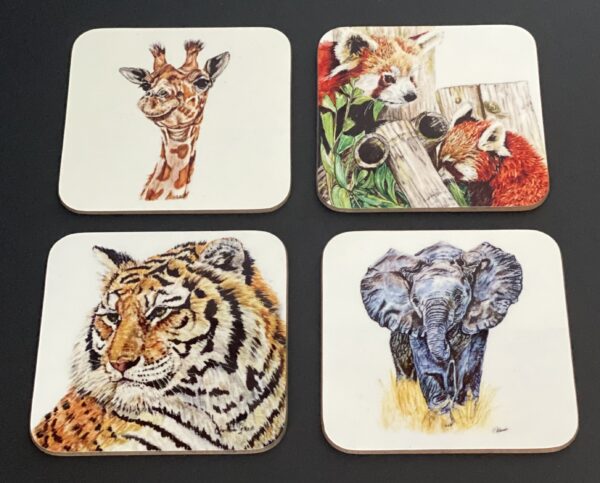 pack of 4 coasters
