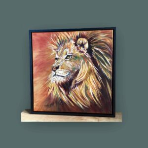 Lion Artwork Original-Maximus