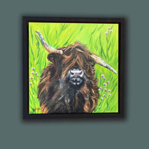 Highland Cow Art Print “Wildchild”