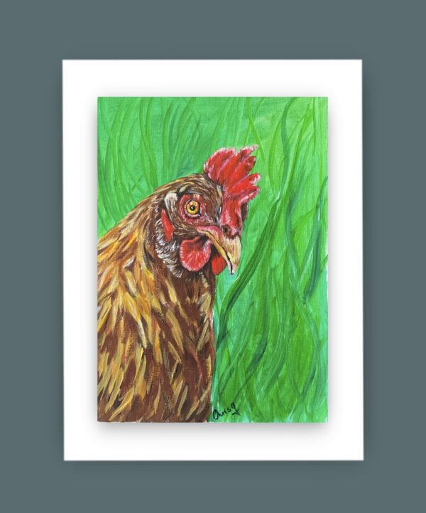Cockerel Art - Esmond-Original