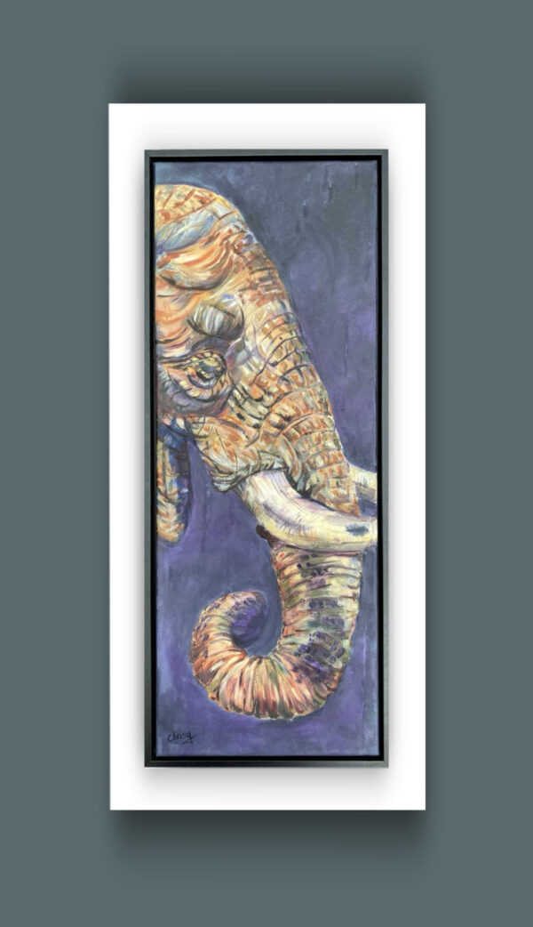 Elephant Art - Denim and Indigo - Image 3